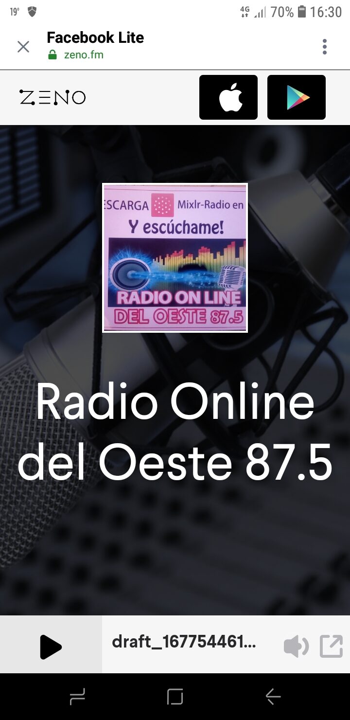 Radio online del oeste 87.5